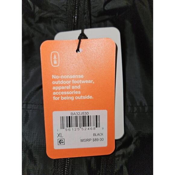 NWT Bass OUTDOOR Women’s XL Windbreaker Jacket/Vest Zip-Off Sleeves $89 - Picture 6 of 9